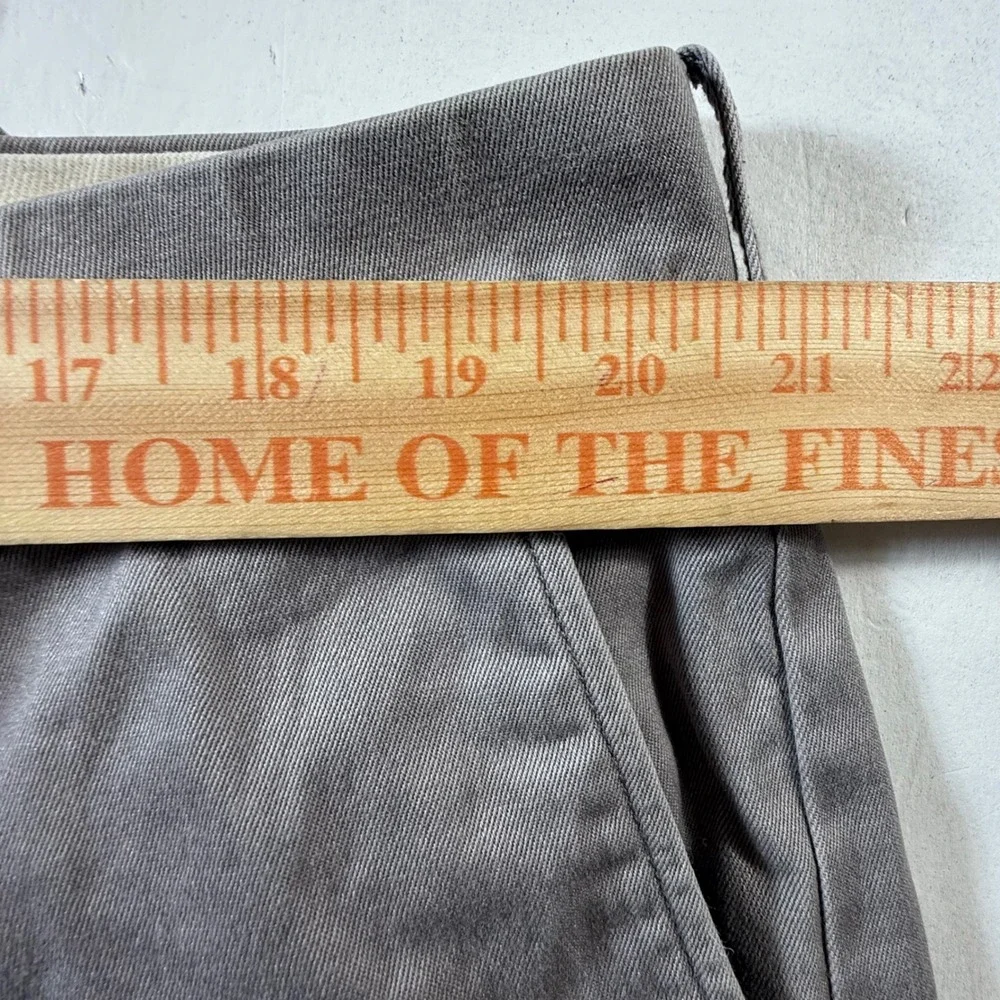 J.Crew 484 Slim‎ Stretch Chino Pants Mens 40x32 Gray Casual Office